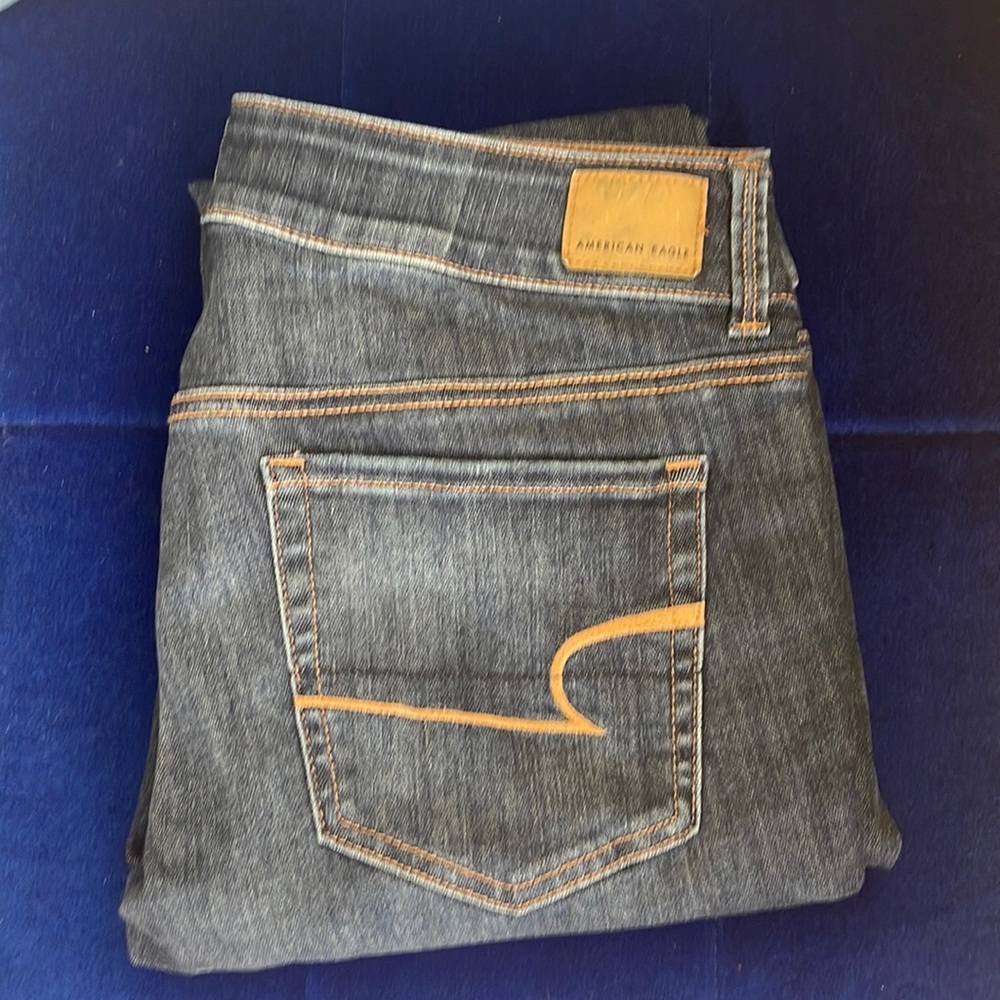 American Eagle Artist Crop 12 Long jeans